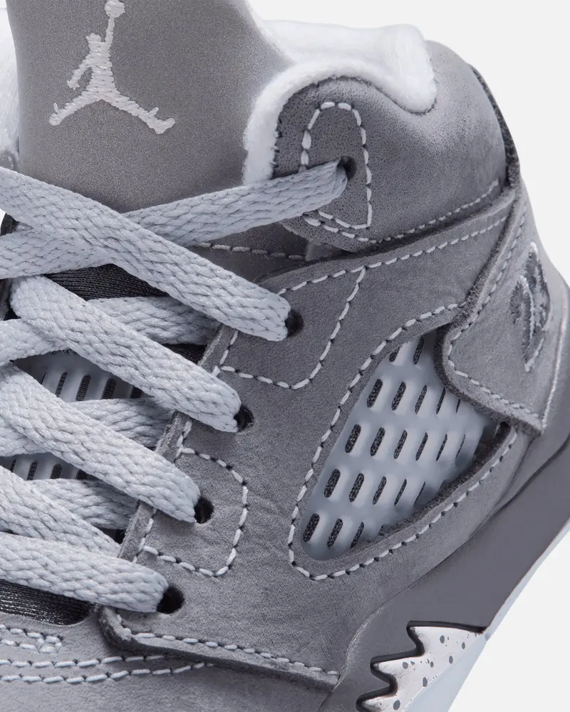 Jordan Kids' Air Jordan 5 Retro "Wolf Grey" (Td) Graphite 6