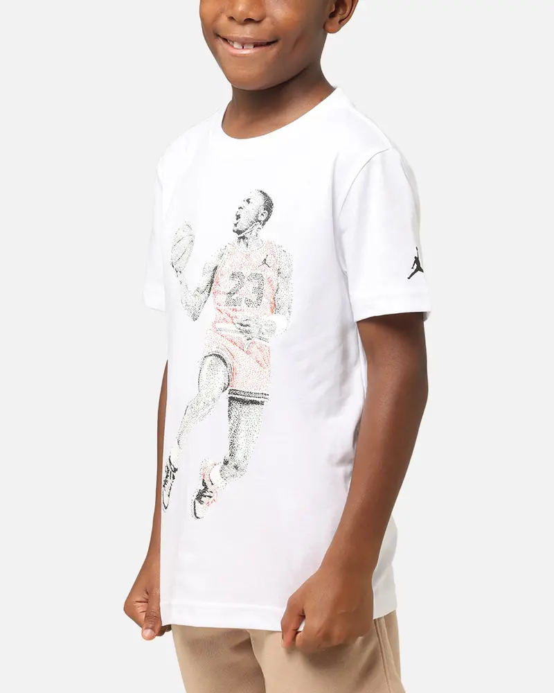 Jordan Kids' Air Jordan Dots T-Shirt White 1