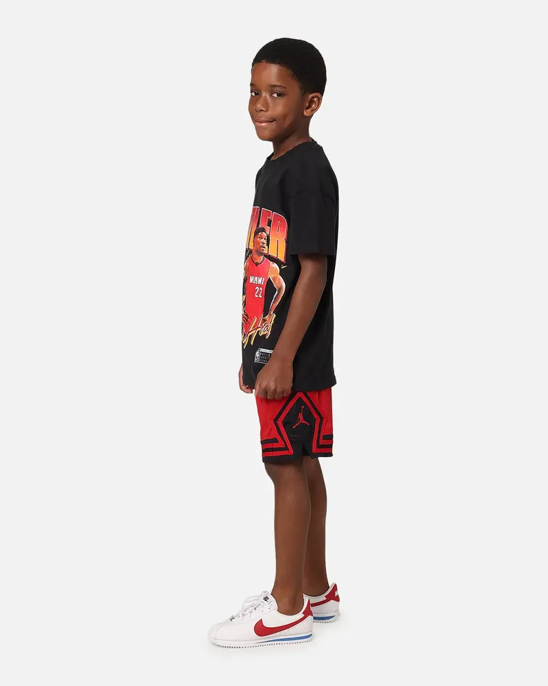 Jordan Kids' Dri-Fit Diamond Shorts Gym Red 1