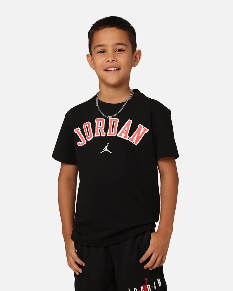 Jordan Kids' Flight Heritage T-Shirt Black 1