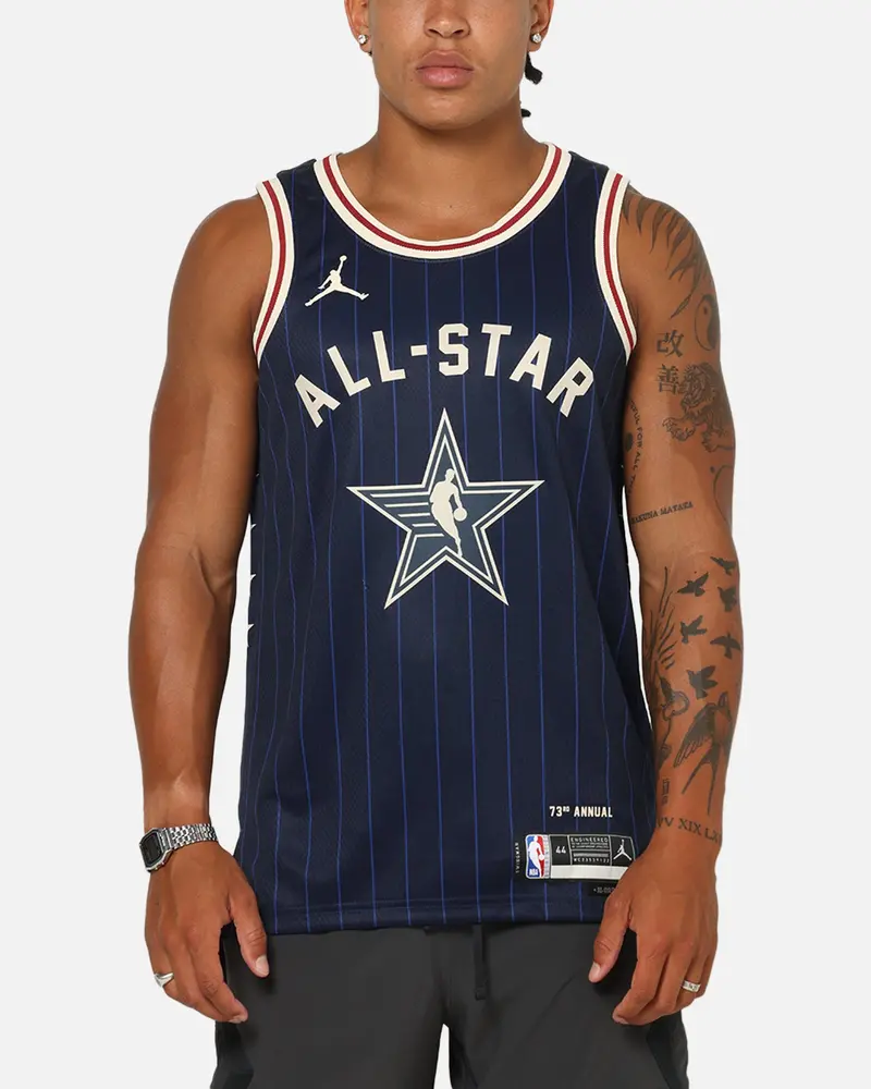 Jordan Luka Dončić All-Star 73Rd Anniversary Swingman Jersey Navy 2