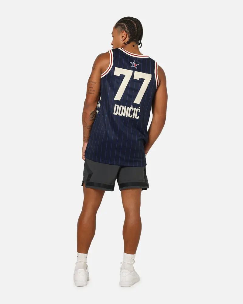 Jordan Luka Dončić All-Star 73Rd Anniversary Swingman Jersey Navy 5