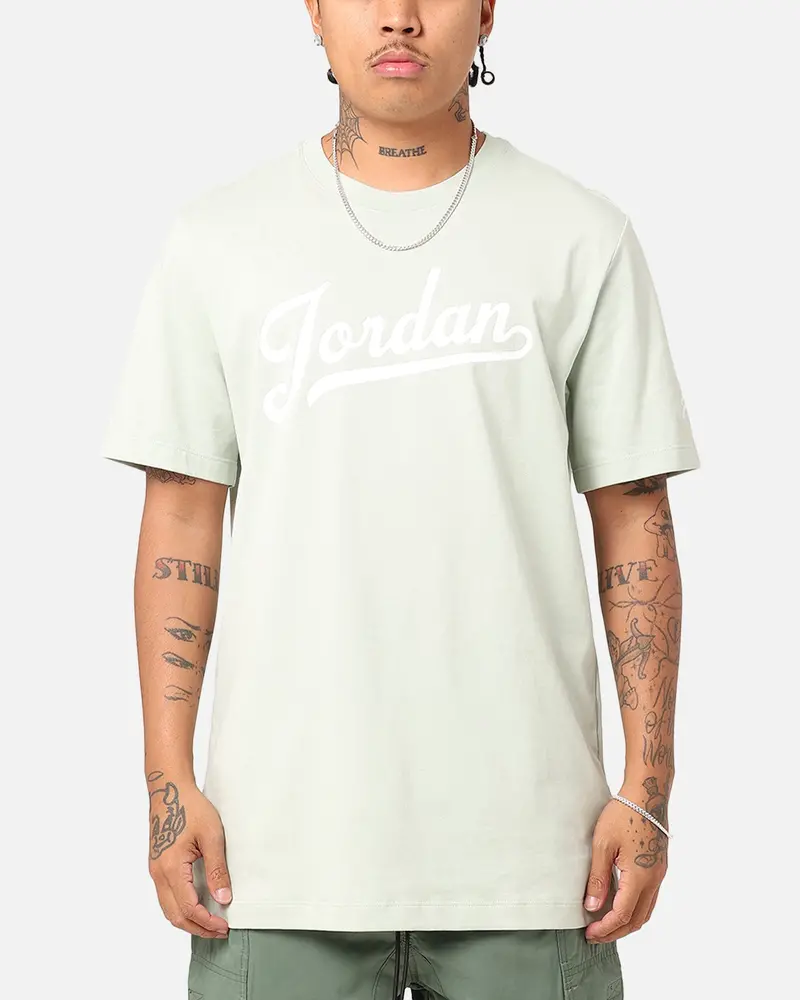 Jordan Mvp Flight T-Shirt Seafoam/White 1