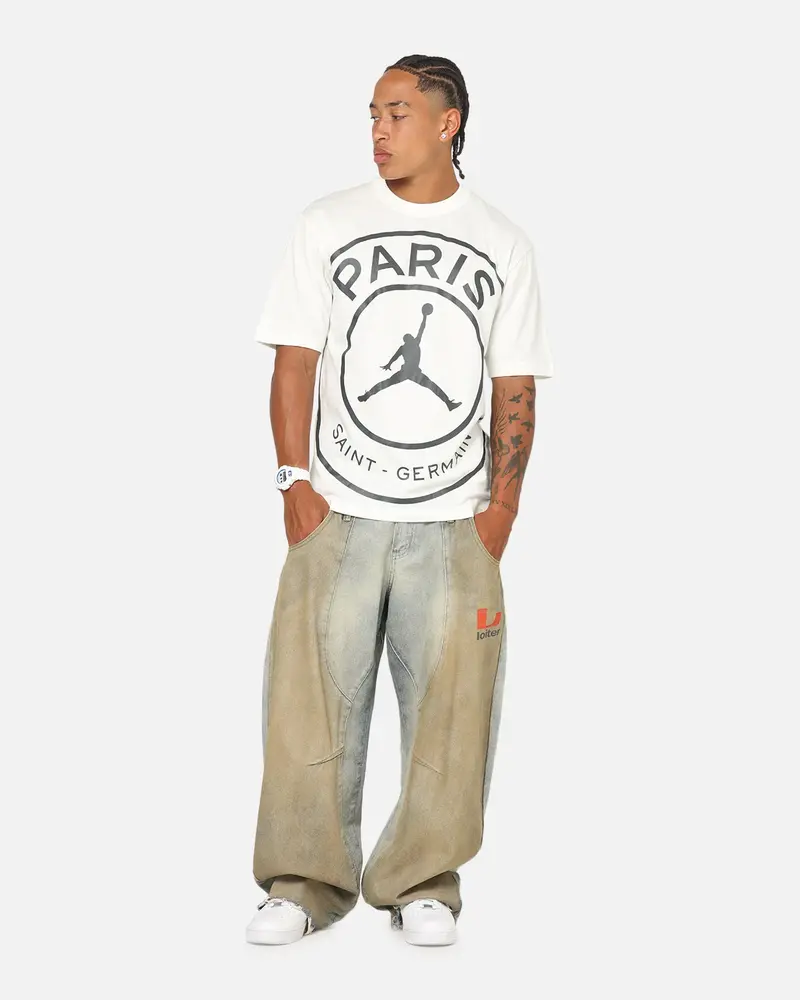 Jordan Paris Saint-Germain Logo T-Shirt Sail 2