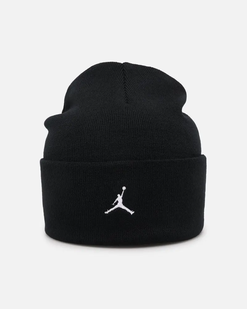 Jordan Peak Essential Beanie Black/White 1
