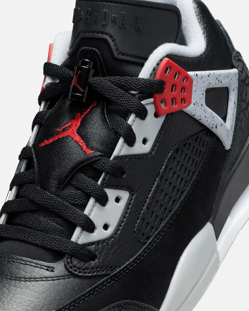 Jordan Spizike Low Black/Red 6