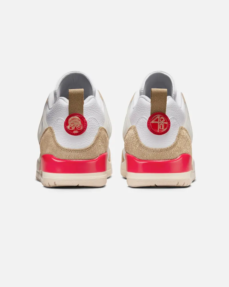 Jordan Spizike Low White/Red 3