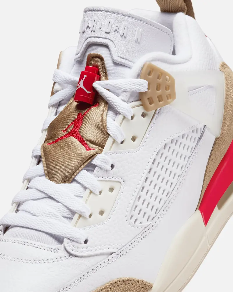 Jordan Spizike Low White/Red 6