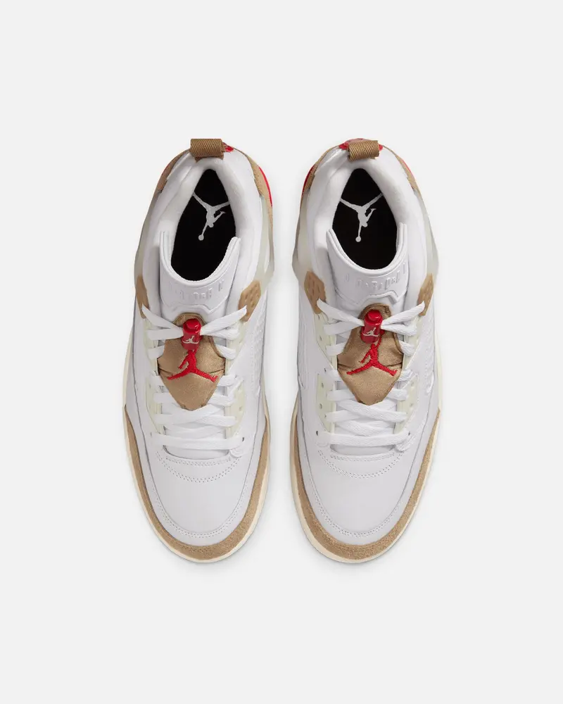 Jordan Spizike Low White/Red 7