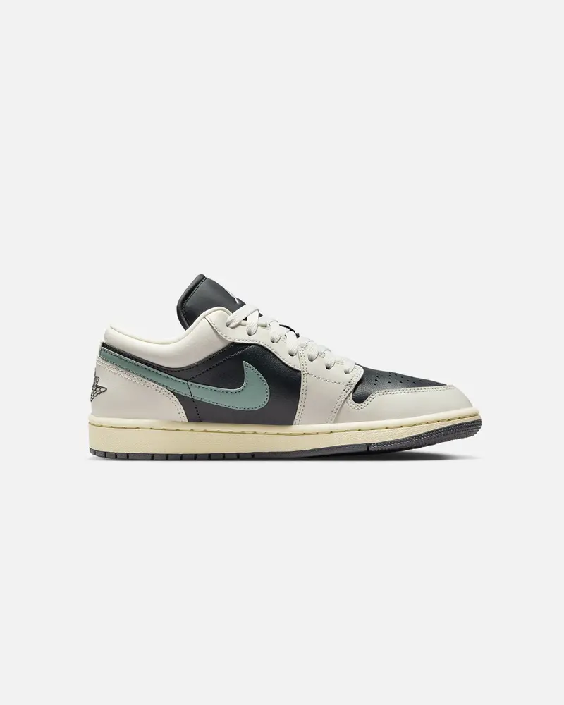 Jordan Women's Air Jordan 1 Low Anthracite/Jade 4