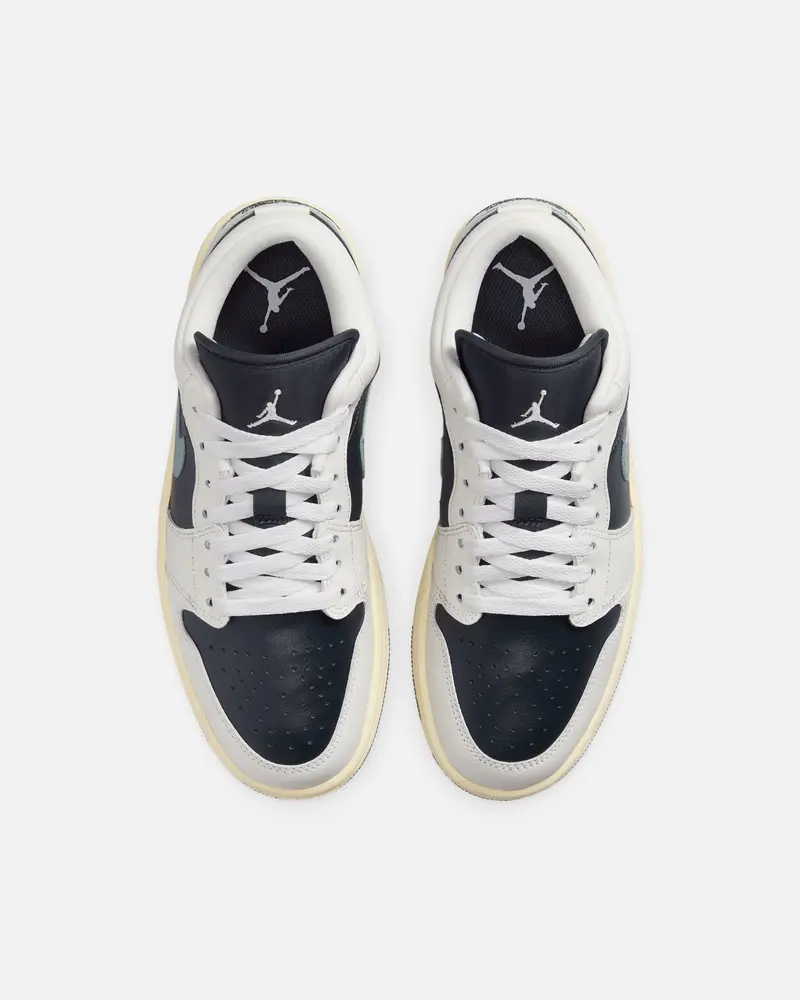 Jordan Women's Air Jordan 1 Low Anthracite/Jade 7