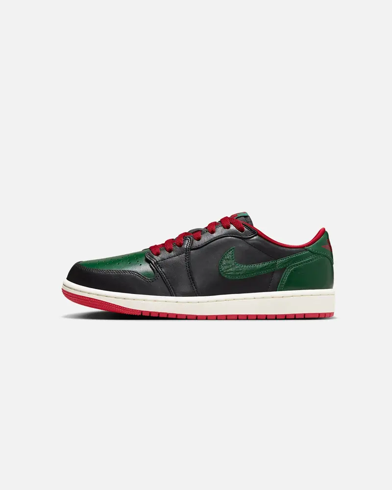 Jordan Women's Air Jordan 1 Low Og "Gorge Green" Black/Gorge Green 1