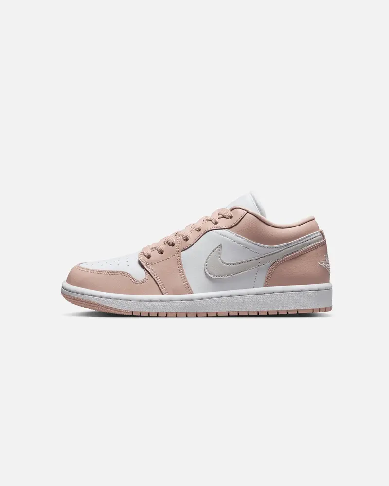 Jordan Women's Air Jordan 1 Low "Particle Beige" White/Light Bronze 1