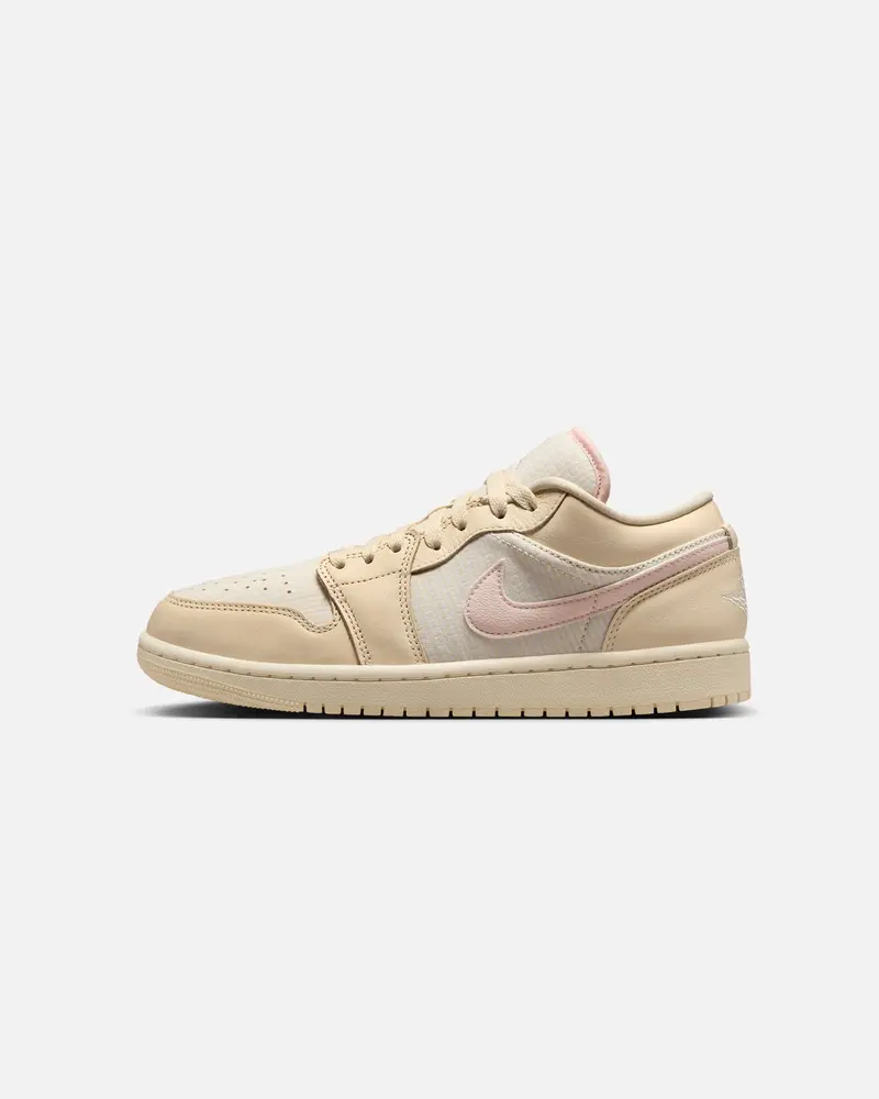 Jordan Women's Air Jordan 1 Low Se "Linen" Muslin/Legend Pink 1