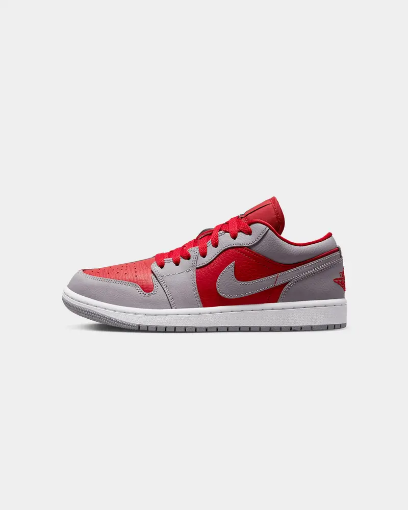 Jordan Women's Air Jordan 1 Low Se "Split" Gym Red/Cement 1