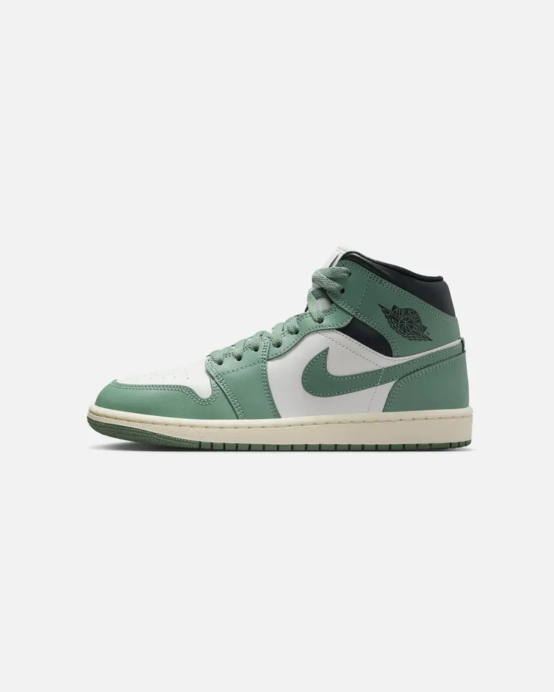 Jordan Women's Air Jordan 1 Mid Sail/Jade Smoke 1