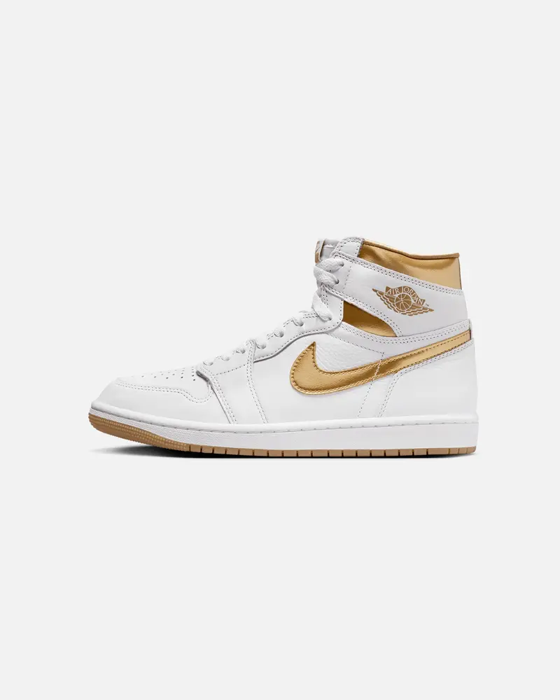 Jordan Women's Air Jordan 1 Retro High Og White/Metallic 1