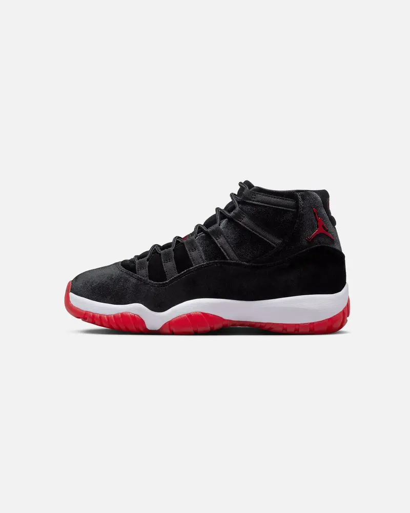 Jordan Women's Air Jordan 11 Retro "Bred Velvet" Black/Gym Red 1