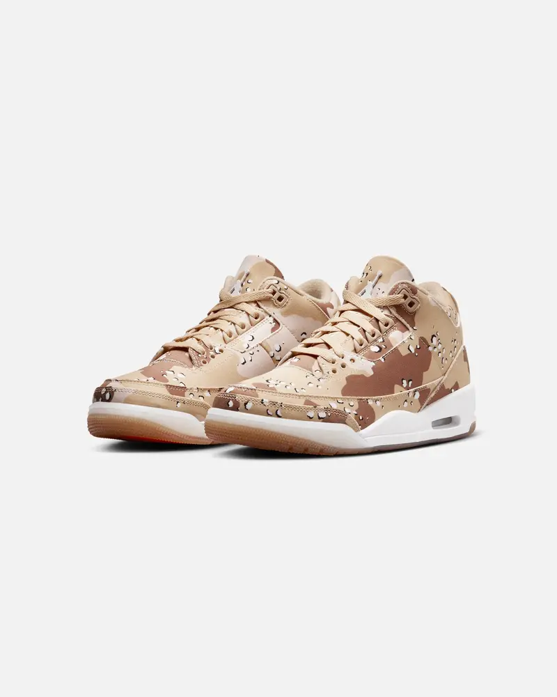 Jordan Women's Air Jordan 3 Retro Tex "Desert Camo" Dk Driftwood 2