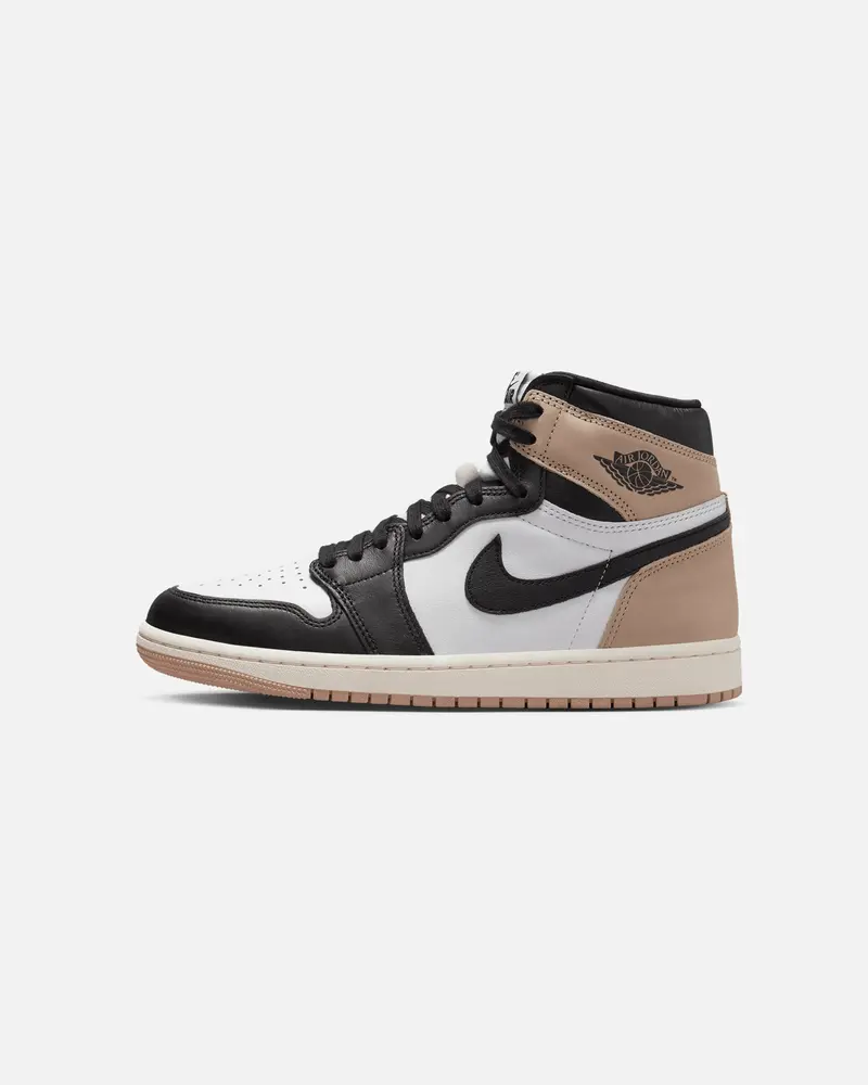 Jordan Women's Air Jordan Retro High Og "Latte" Black/Legend Md Brown 1