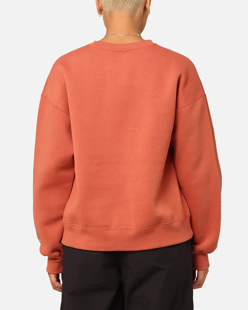 Jordan Women's Brooklyn Fleece Crewneck Dusty Peach/Sail 3