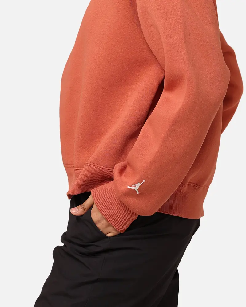 Jordan Women's Brooklyn Fleece Crewneck Dusty Peach/Sail 6