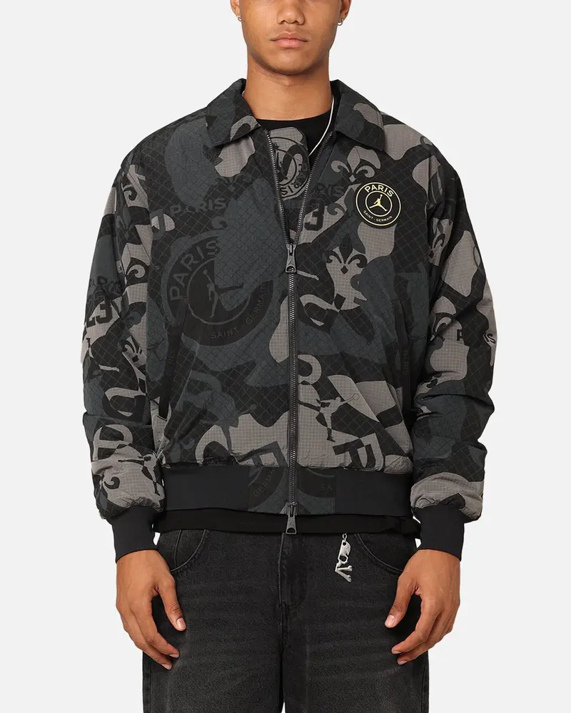 Jordan X Paris Saint-Germain Jacket Black 1
