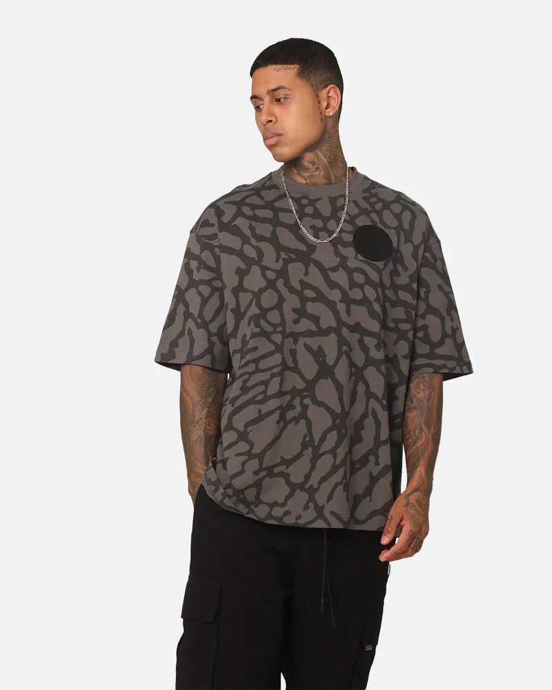 Jordan X Paris Saint-Germain Statement Graphic T-Shirt Iron Grey 1