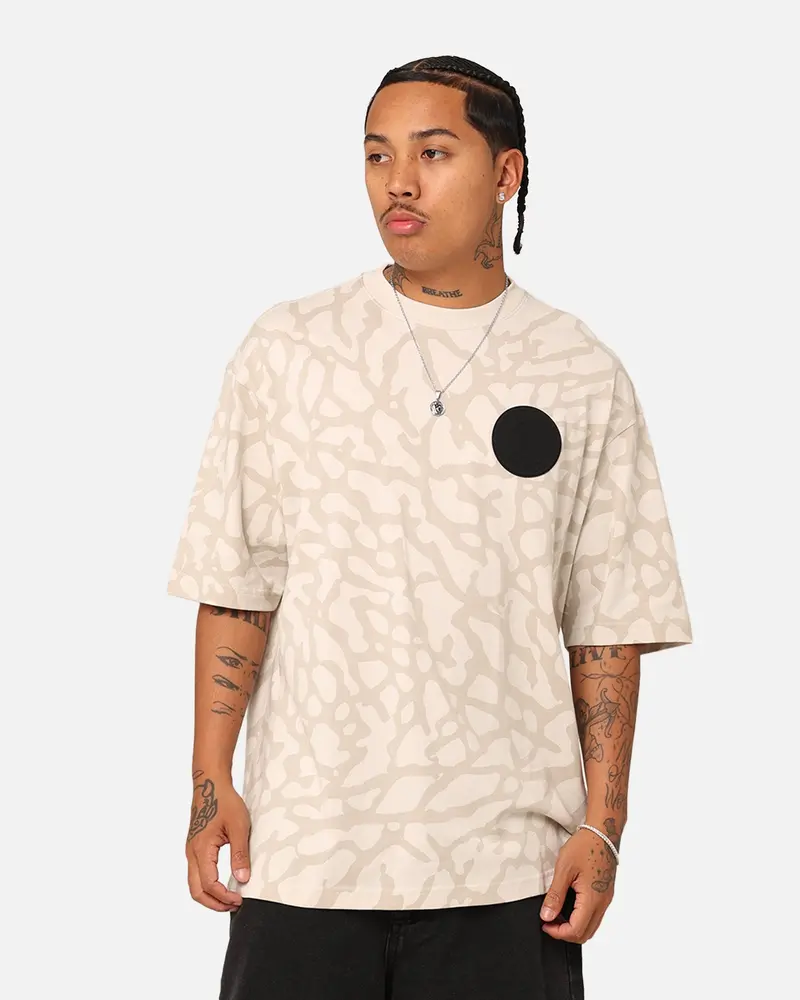 Jordan X Paris Saint-Germain Statement Graphic T-Shirt Light Bone 1