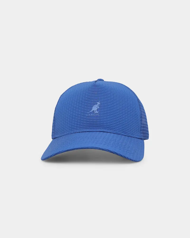 Kangol Seersucker Mesh Trucker Blue 1