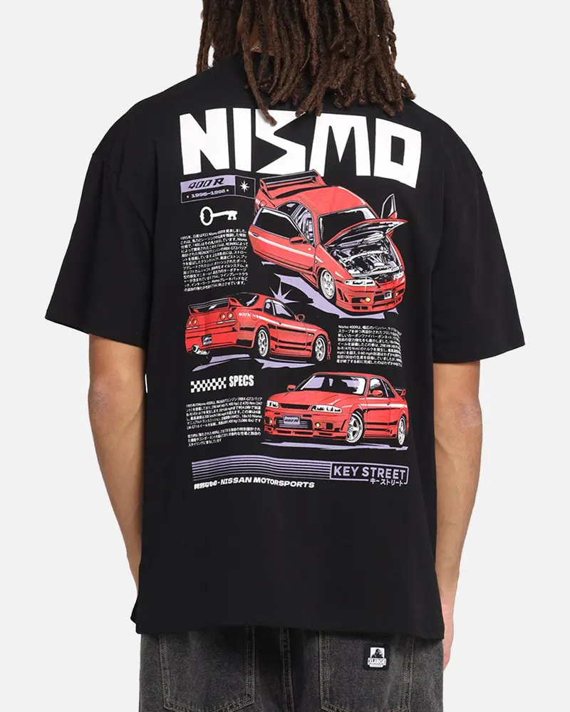 Key Street 400 R T-Shirt Black 1