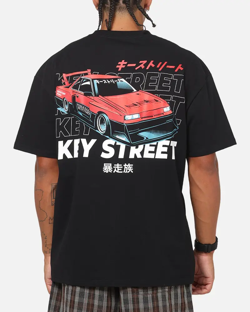 Key Street Bosozuko Heavy T-Shirt Black 1