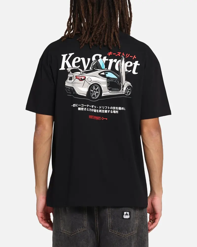 Key Street Control And Chaos T-Shirt Black 1