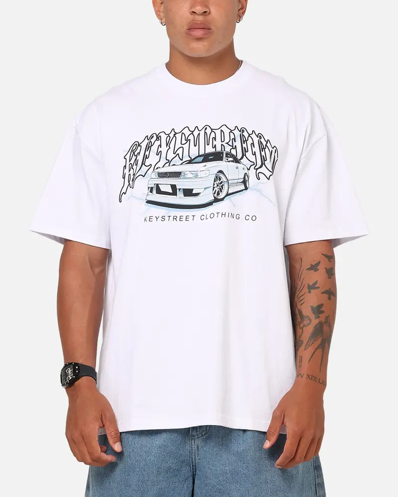 Key Street Heavy T-Shirt White 1