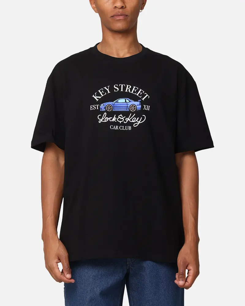 Key Street Lock And Key Club 1 T-Shirt Black 1