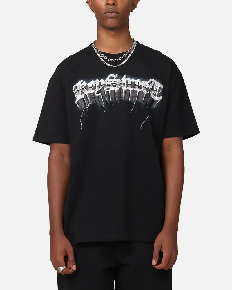 Key Street Mini Truck Vintage T-Shirt Black 1