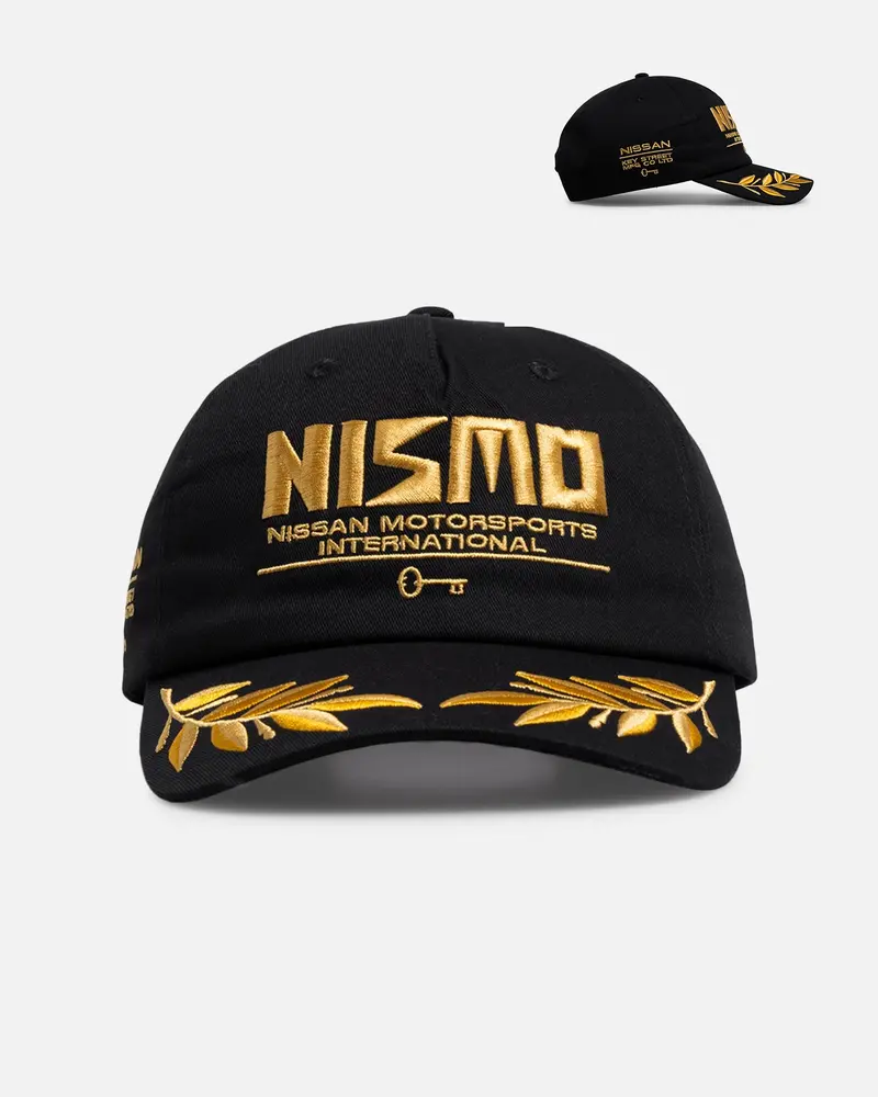 Key Street Nissan Nismo Wreath Snapback Hat Black 1