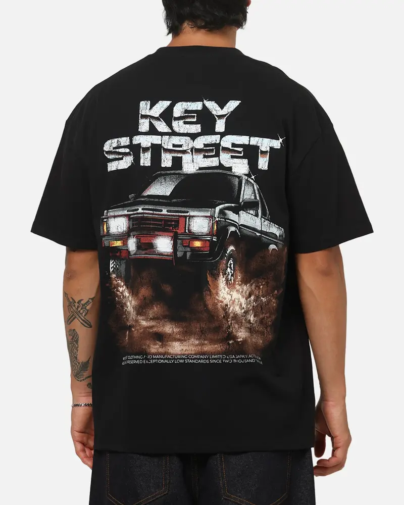Key Street Off Road Heavy T-Shirt Black 1