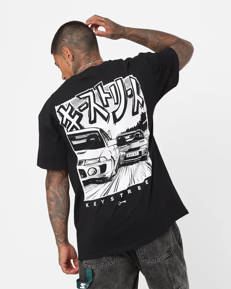 Key Street Versus T-Shirt Black 1