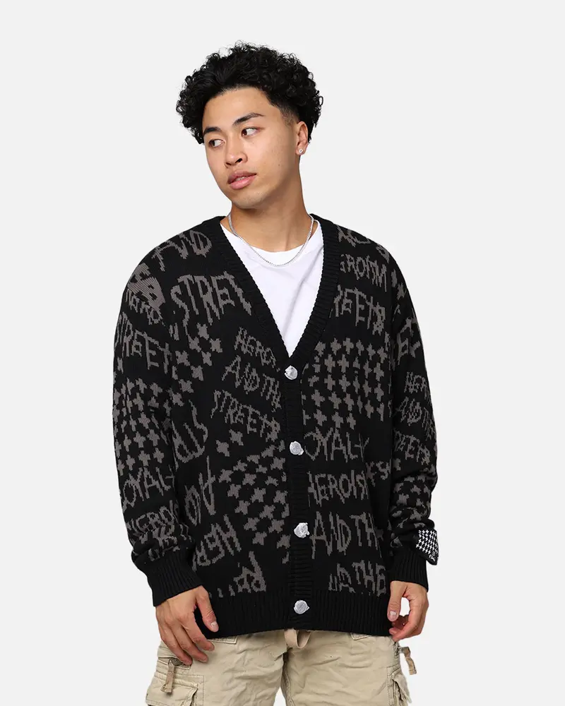 Ksubi Heroism Cardigan Black 1
