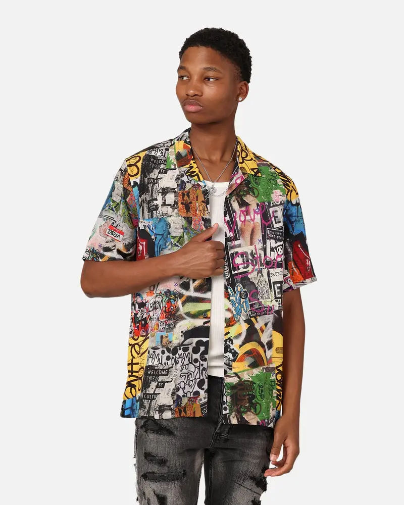 Ksubi Kulture Resort Short Sleeve Shirt Assorted 1
