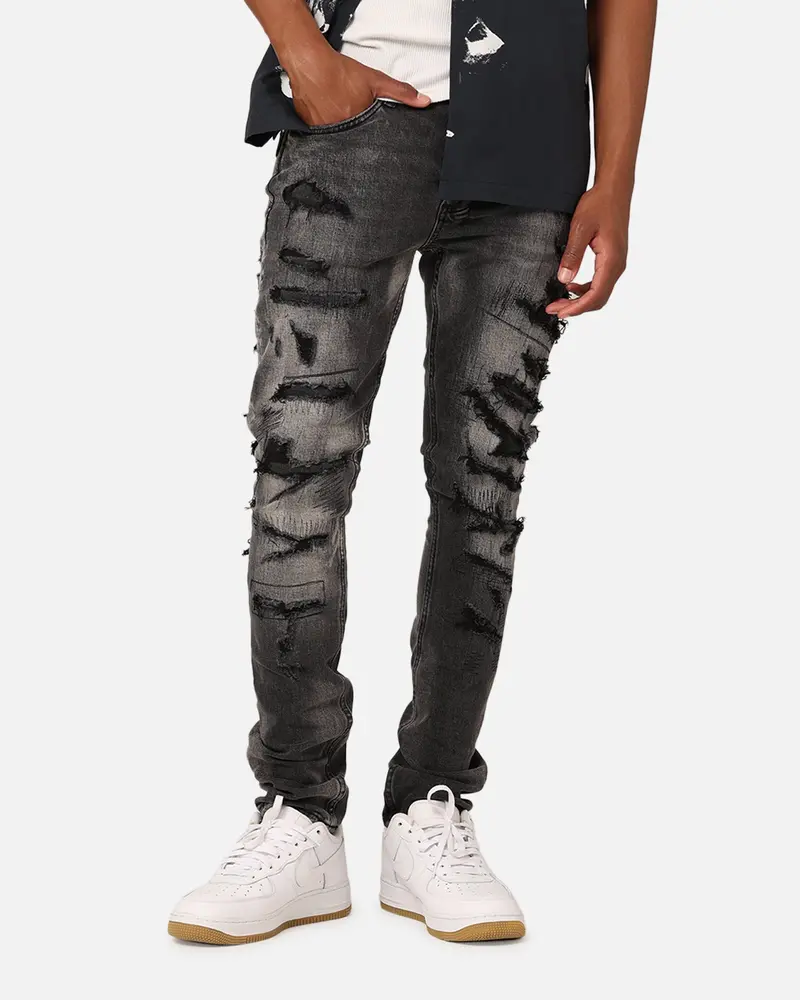 Ksubi Van Winkle Tektonik Jeans Black 1