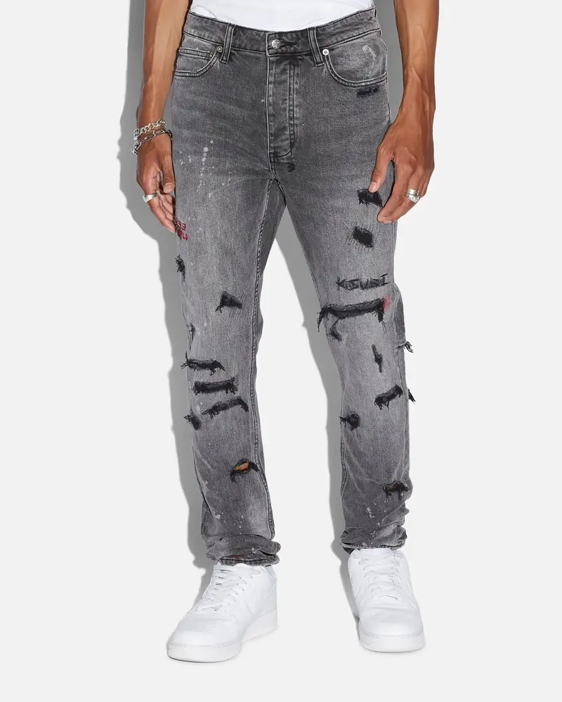 Ksubi X Juice Wrld Chitch Trashed Devil Jeans Denim 1