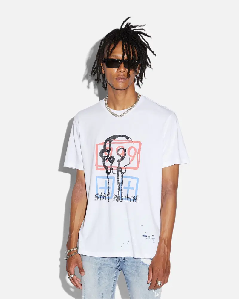 Ksubi X Juice Wrld Kash T-Shirt White 1