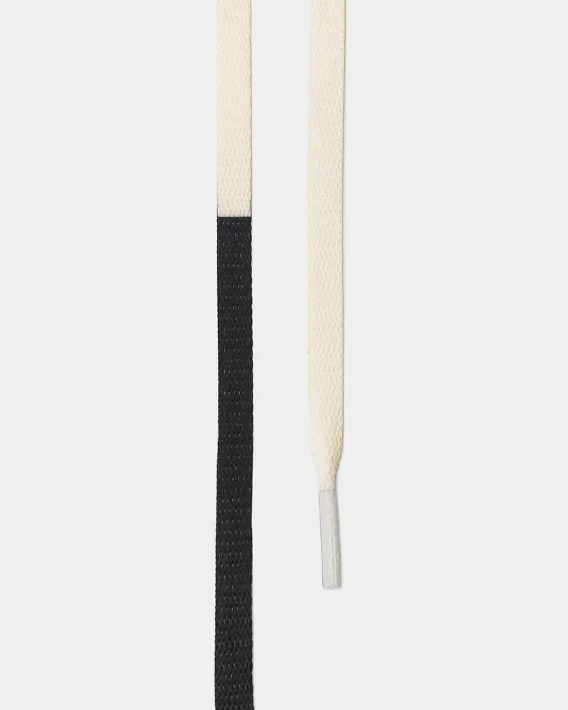 Lacespace Jordan Two Tone Laces Light Beige/Black 1
