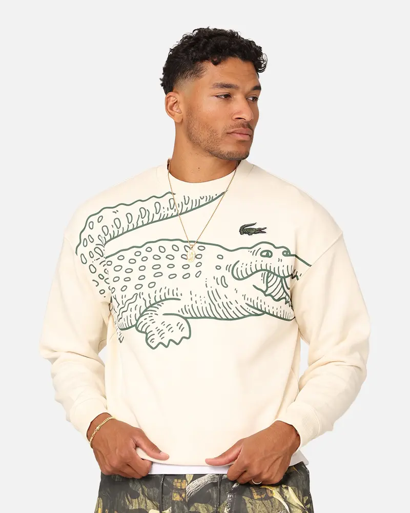 Lacoste Big Croc Loose Fit Sweatshirt Lapland 1