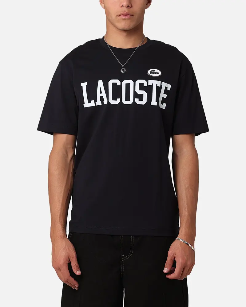 Lacoste French Iconics T-Shirt Black 1