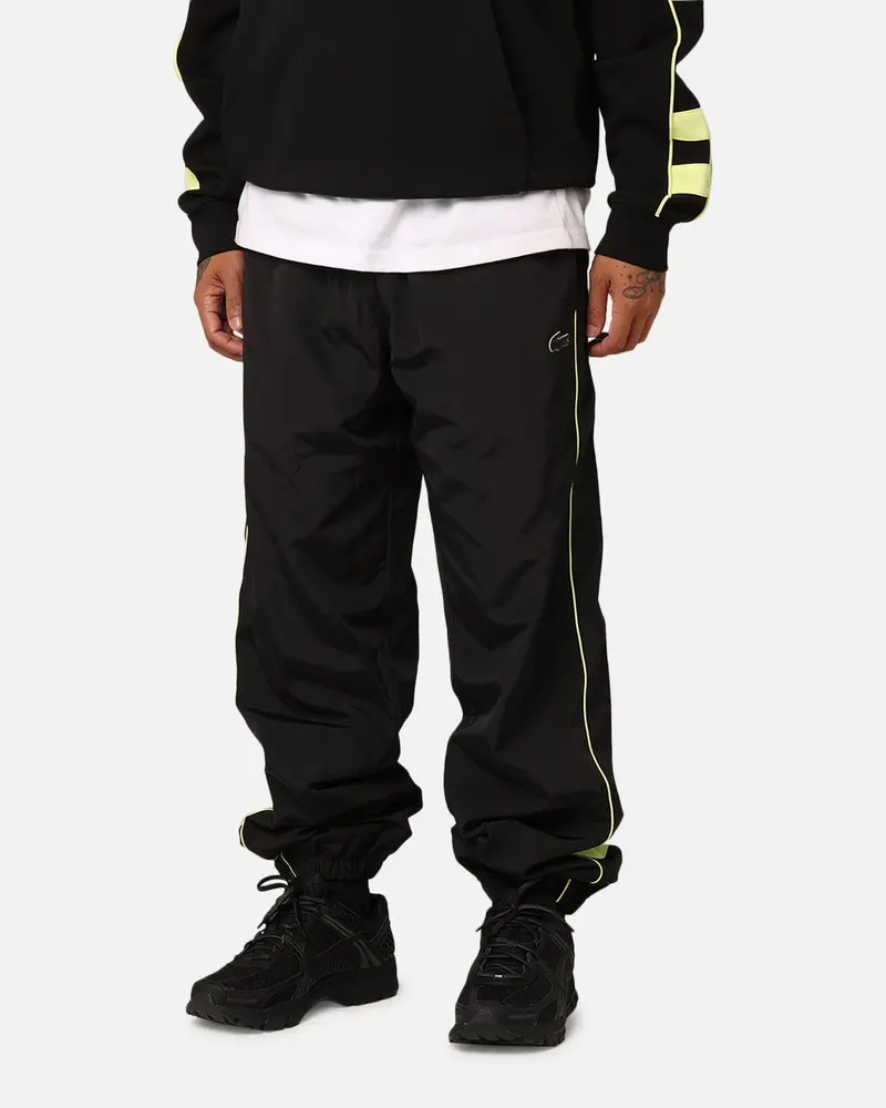 Lacoste Transitional Active Logo Track Pants Black 1