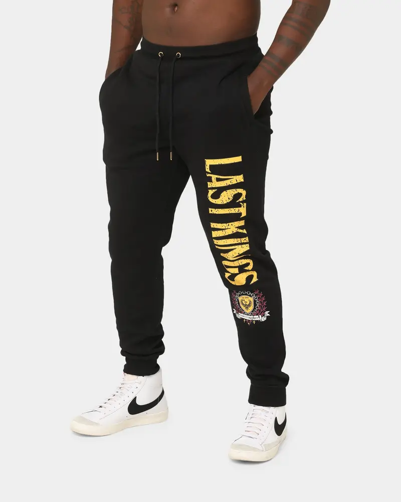 Last Kings Cairo University Track Pants Vintage Black 1