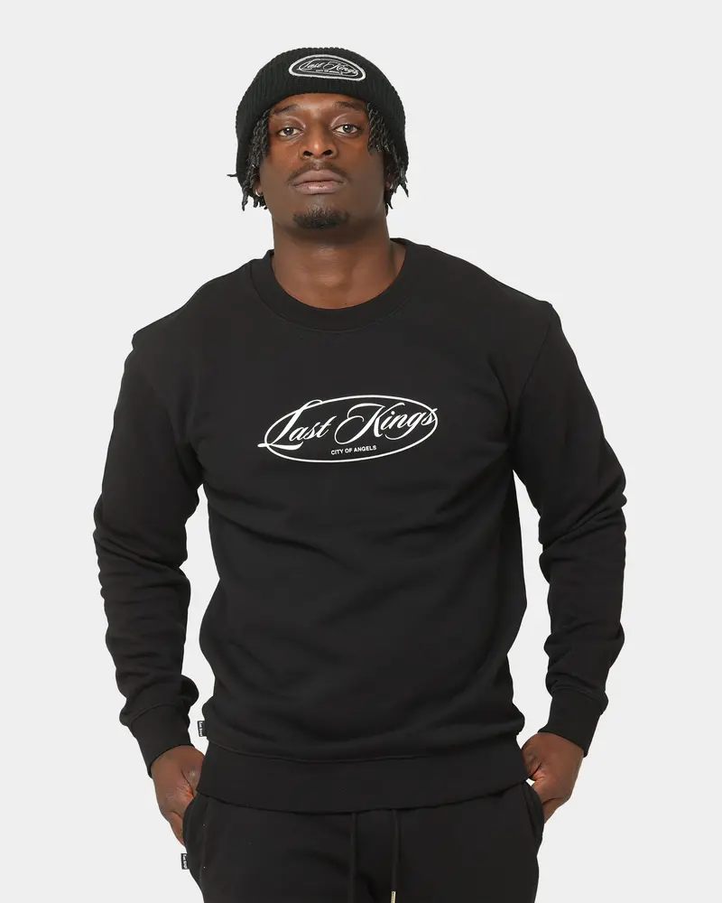 Last Kings City Of Angels Crewneck Black 1